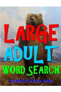Large Adult Word Search