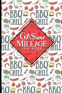Gas & Mileage Log Book