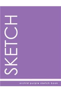Orchid Purple Sketch Book
