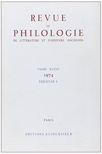 Revue de Philologie 1974/T48,1