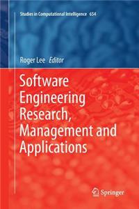 Software Engineering Research, Management and Applications
