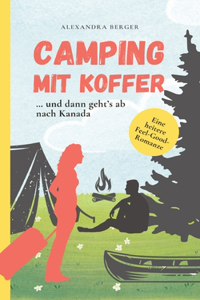 Camping mit Koffer