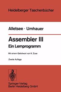 Assembler 3: Ein Lernprogramm