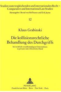 Die kollisionsrechtliche Behandlung des Durchgriffs