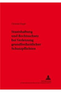 Staatshaftung Und Rechtsschutz Bei Verletzung Grundfreiheitlicher Schutzpflichten