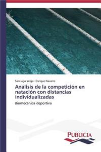 Análisis de la competición en natación con distancias individualizadas