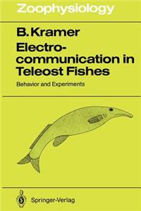 Electrocommunication in Teleost Fishes