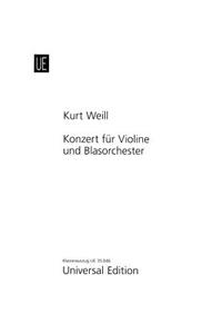 Concerto for Violin and Wind Orchestra, Op. 12