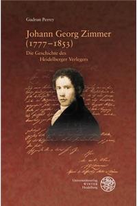 Johann Georg Zimmer (1777-1853)