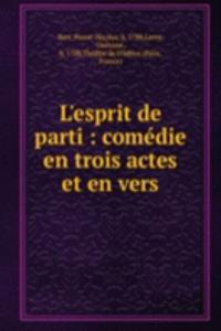 L'esprit de parti