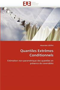 Quantiles Extrèmes Conditionnels