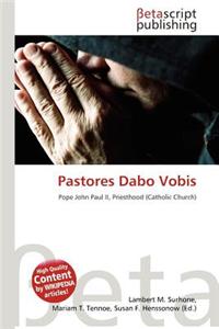 Pastores Dabo Vobis