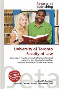 University of Toronto Faculty of Law
