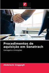 Procedimentos de aquisição em Sonatrach