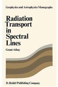 Radiation Transport in Spectral Lines