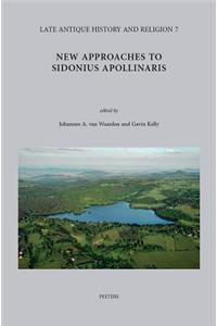 New Approaches to Sidonius Apollinaris