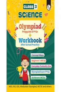 PW Olympiad Plus Workbook For Class 3 Science Prepguide, PYQs and Worksheets (Paperback, PW)