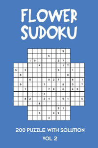 Flower Sudoku 200 Puzzle with solution Vol 2