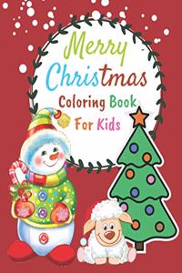 Merry Christmas Coloring Book for kids