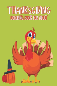Thanksgiving Coloring books for adults