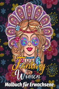 Fantasy Women Malbuch