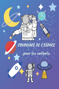 Coloriage de l'Espace pour les enfants