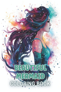 Beautiful Mermaid Coloring Book