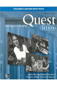 Quest Intro Level Listening and Speaking Teacher's Edition