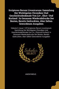 Scriptores Rerum Livonicarum