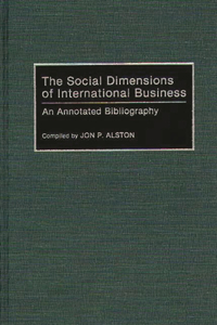 The Social Dimensions of International Business