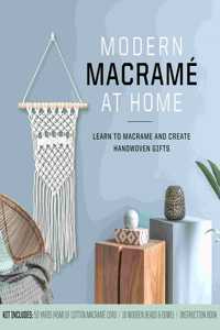 Modern Macrame at Home