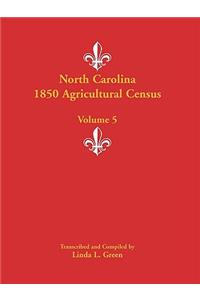 North Carolina 1850 Agricultural Census