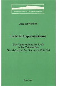 Liebe Im Expressionismus