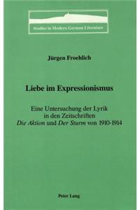 Liebe Im Expressionismus