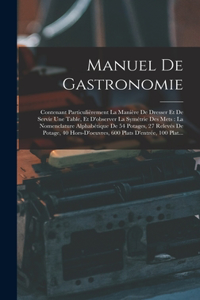 Manuel De Gastronomie