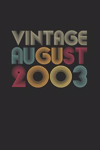 Vintage August 2003