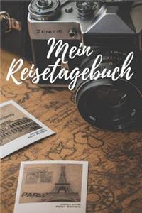 Mein Reisetagebuch: A5 Notizbuch mit Punkteraster - Tagebuch Reisegeschenk für Weltenbummler I Urlaub Weltreise Reisen Auslandsjahr Geschenk