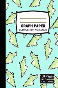 Graph Paper Composition Notebook