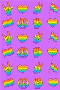 Lgbt Rainbow Notebook