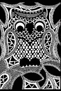 Doodle Owl Journal