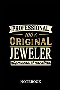 Professional Original Jeweler Notebook of Passion and Vocation