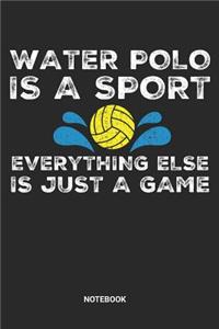 Water Polo Notebook
