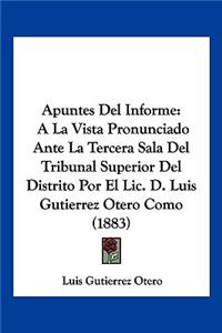 Apuntes Del Informe
