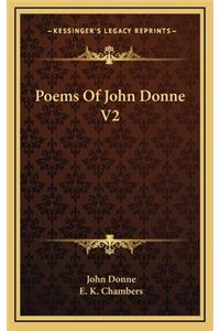 Poems Of John Donne V2