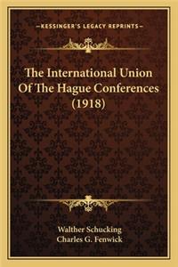International Union of the Hague Conferences (1918)