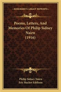 Poems, Letters, and Memories of Philip Sidney Nairn (1916)