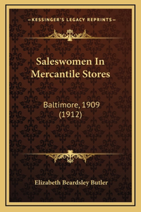 Saleswomen in Mercantile Stores