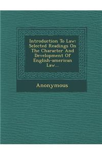 Introduction to Law