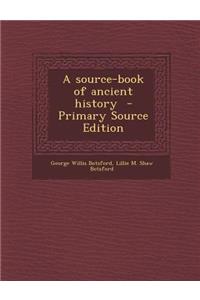 A Source-Book of Ancient History