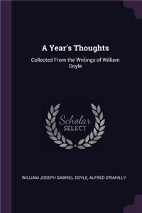 A Year's Thoughts